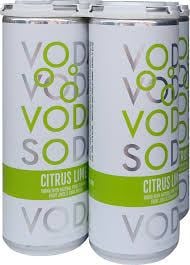 VODA SODA CITRUS LIME 355ML
