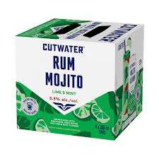 CUTWATER RUM MOJITO MINT LIME 355ML