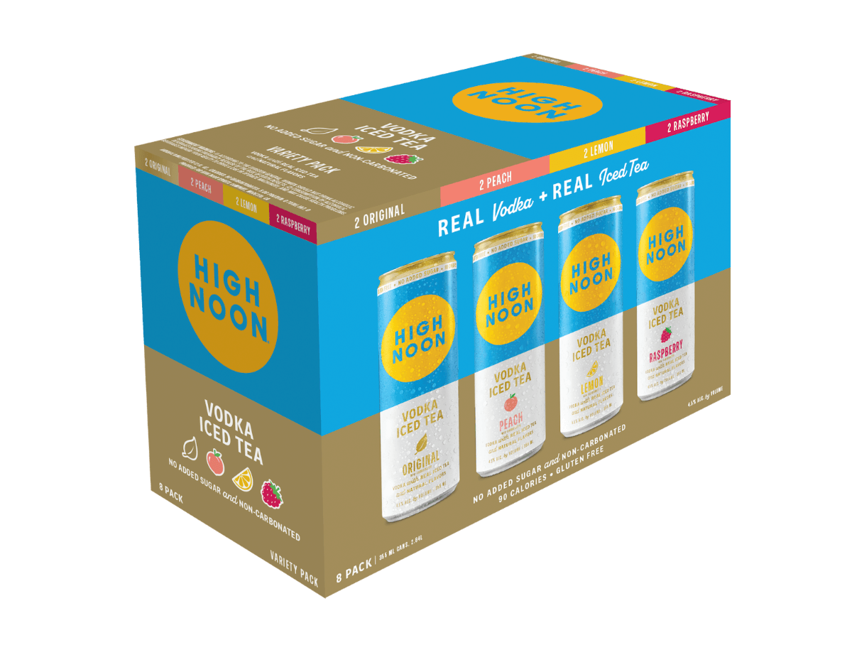 HIGH NOON ICED TEA VODKA 8 PACK