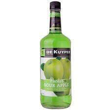 DEKUYPER SOUR APPLE PUCKER LTR