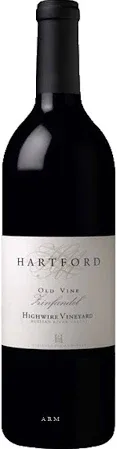 Hartford Old Vine Zinfandel Court HighWire Vineyard 750ml