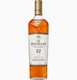 Macallan 12 Year Sherry Oak Single Malt Scotch 750ml