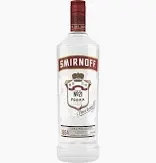 Smirnoff Vodka 1lt