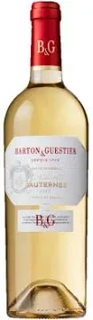 B&G SAUTERNES 750ML BARTON & GUESTIER