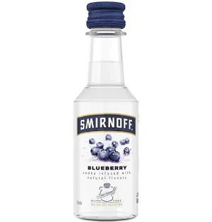 SMIRNOFF BLUEBERRY VODKA 50ml