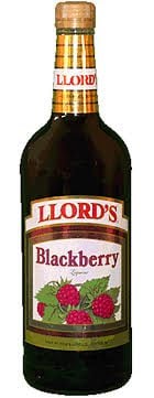 LLORD'S BLACKBERRY LIQUEUR 1LT