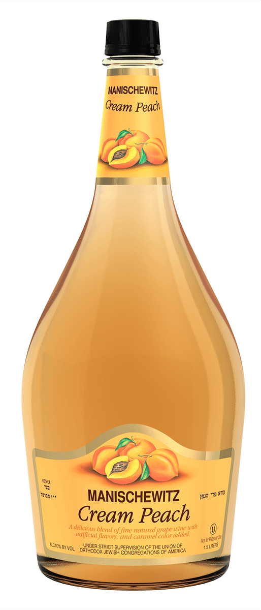 MANISCHEWITZ CREAM peach 1.5