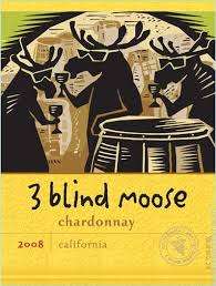 3 Blind Moose Chardonnay 750ml