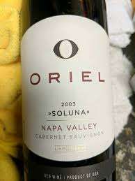 Oriel  Soluna Cabernet Sauvignon 2003 750ml 