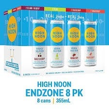 High Noon Vodka Variety 8PK