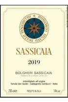  Tenuta San Guido Sassicaia Bolgheri 2019 750ml