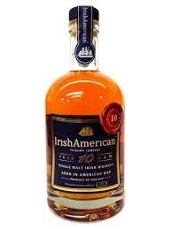 IRISH AMERICAN WHISKEY 10YR 750ML