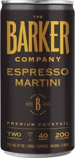 Barker Espresso Martini 200ml