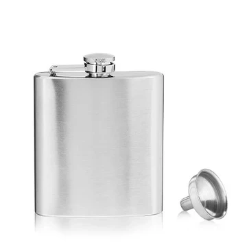 True Stainless Steel 6 oz Flask