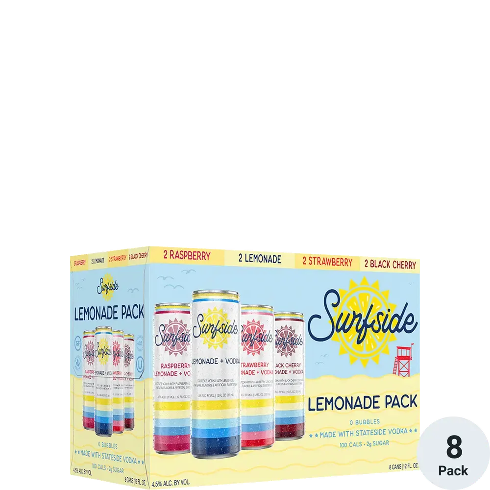 Surfside Vodka Lemonade Variety 8PK