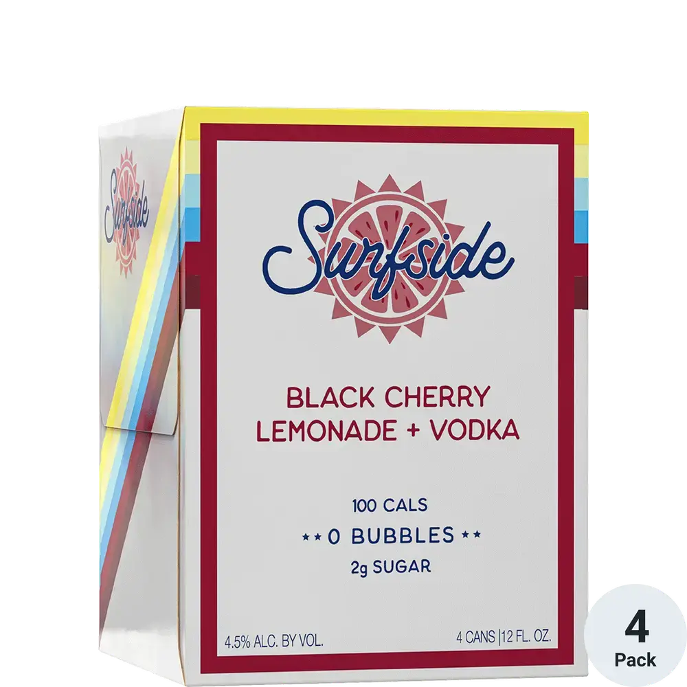 Surfside Vodka Black Cherry Lemonade 355ml