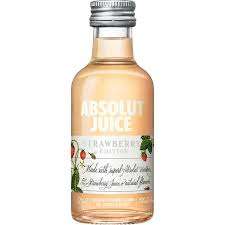 ABSOLUT STRAWBERRY VODKA 50ML