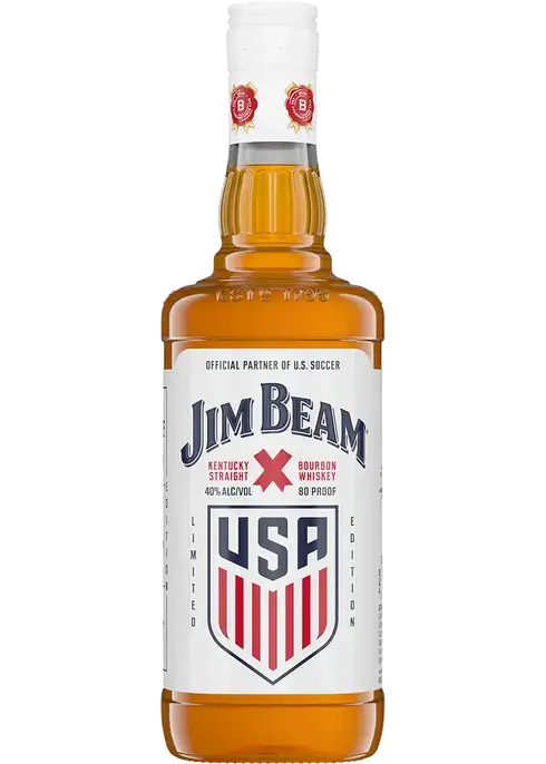 JIM BEAM BOURBON US SOCCER EDITION 750ML