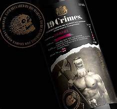 19 CRIMES CALI SEVERED RED 23  750 ML